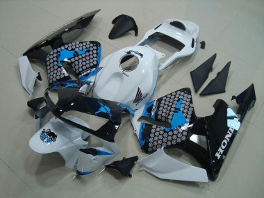 2003-2004 White Black Blue Honda CBR600RR Moto Fairings UK