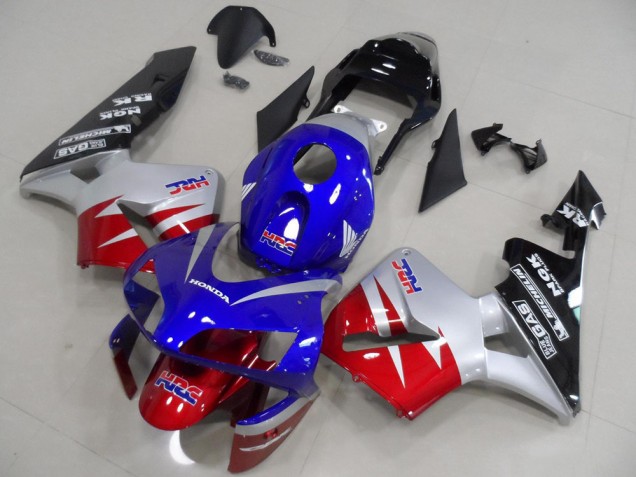 2003-2004 Red Silver Blue Honda CBR600RR Motorcylce Fairings UK 2003-2004 Red Silver Blue Honda CBR600RR Motorcylce Fairings UK