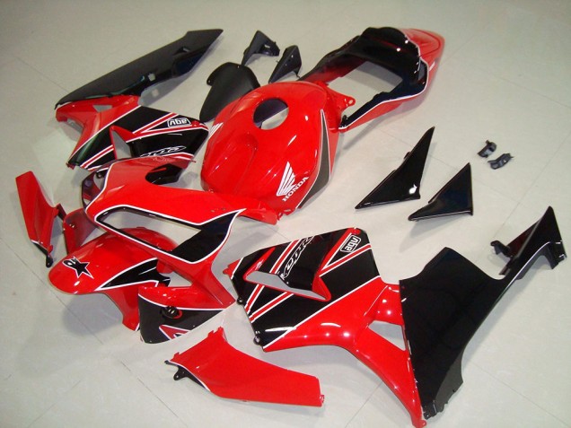 2003-2004 Red Black Honda CBR600RR Motorbike Fairing Kits UK 2003-2004 Red Black Honda CBR600RR Motorbike Fairing Kits UK