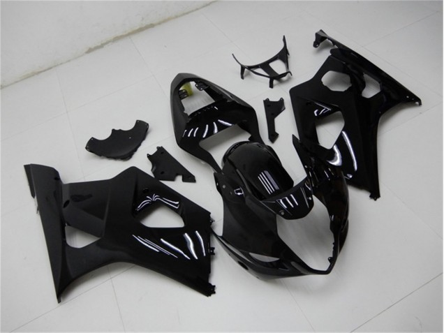 2003-2004 Glossy Black Suzuki GSXR 1000 Motorcycle Fairings Kits UK 2003-2004 Glossy Black Suzuki GSXR 1000 Motorcycle Fairings Kits UK