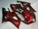 2003-2004 Red Suzuki GSXR 1000 Motorcycle Fairings Kit UK