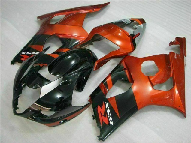2003-2004 Brown Black Suzuki GSXR 1000 Replacement Motorcycle Fairings UK