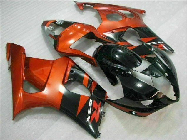 2003-2004 Brown Black Suzuki GSXR 1000 Replacement Motorcycle Fairings UK