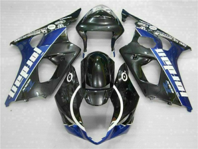 2003-2004 Black Blue Suzuki GSXR 1000 Motorcycle Fairing & Bodywork UK 2003-2004 Black Blue Suzuki GSXR 1000 Motorcycle Fairing & Bodywork UK