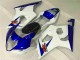 2003-2004 White Blue Suzuki GSXR 1000 Bike Fairings UK