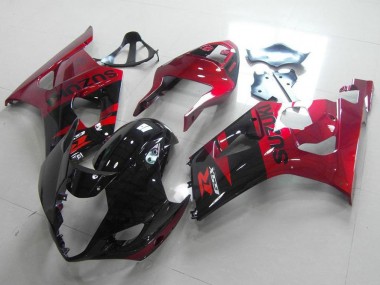 2003-2004 Black Red Suzuki GSXR 1000 Bike Fairing UK