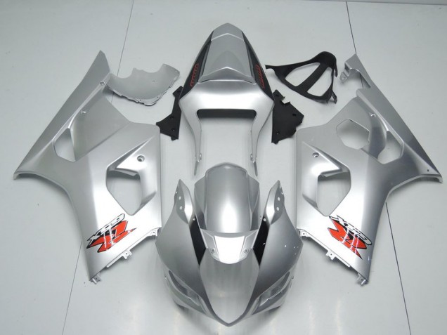 2003-2004 Silver OEM Style Suzuki GSXR 1000 Motorbike Fairing Kits UK