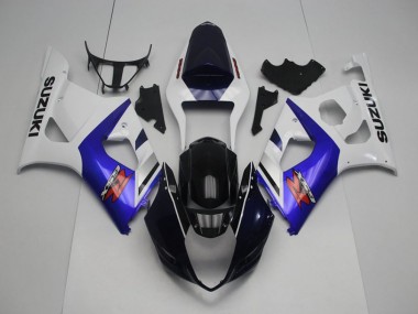 2003-2004 Dark Blue Front and Blue Suzuki GSXR 1000 Motorcycle Replacement Fairings UK