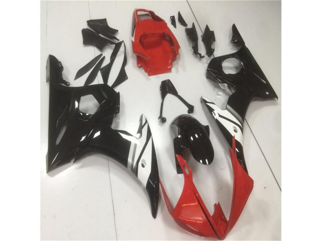 2003-2005 Red Black White Yamaha YZF R6 Motorbike Fairings UK