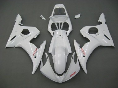 2003-2005 White Yamaha YZF R6 Motorbike Fairings UK