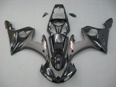 2003-2005 Contrast Black Yamaha YZF R6 Motorcycle Replacement Fairings UK