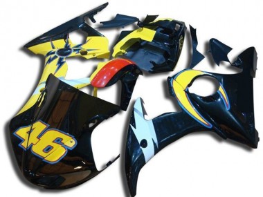 2003-2005 Number 46 Yamaha YZF R6 Bike Fairing Kit UK
