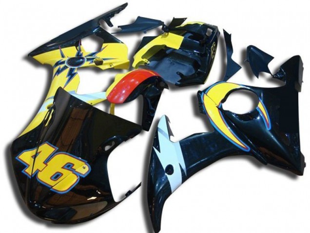 2003-2005 Number 46 Yamaha YZF R6 Bike Fairing Kit UK