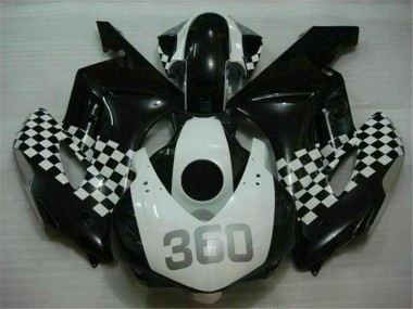 2004-2005 White Black Honda CBR1000RR Replacement Fairings UK