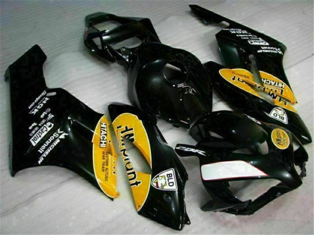 2004-2005 Yellow Black Honda CBR1000RR Motorbike Fairing UK 2004-2005 Yellow Black Honda CBR1000RR Motorbike Fairing UK
