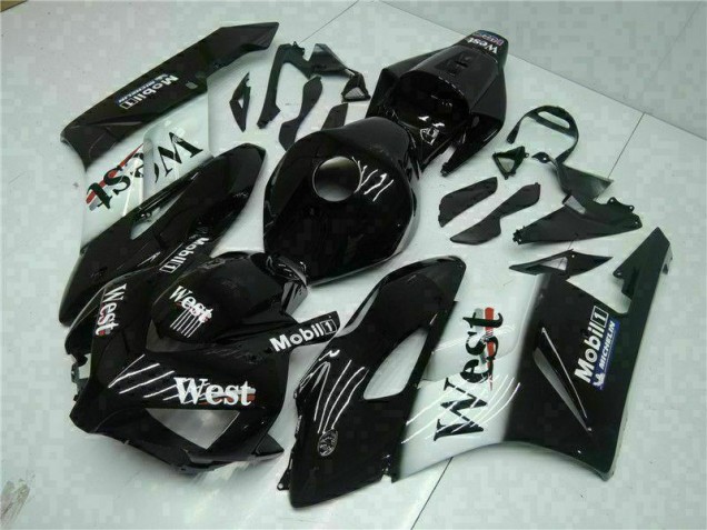 2004-2005 Black West Honda CBR1000RR Replacement Motorcycle Fairings UK