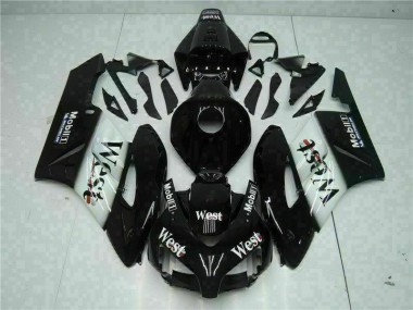 2004-2005 Black West Honda CBR1000RR Replacement Motorcycle Fairings UK