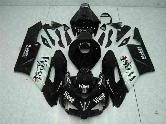 2004-2005 Black West Honda CBR1000RR Replacement Motorcycle Fairings UK
