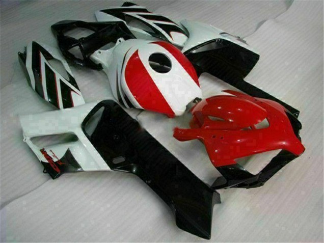 2004-2005 Black White Honda CBR1000RR Motorcycle Fairings Kits UK