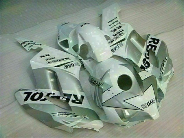 2004-2005 White Silver Repsol Honda CBR1000RR Motorcyle Fairings UK