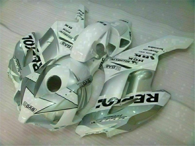 2004-2005 White Silver Repsol Honda CBR1000RR Motorcyle Fairings UK