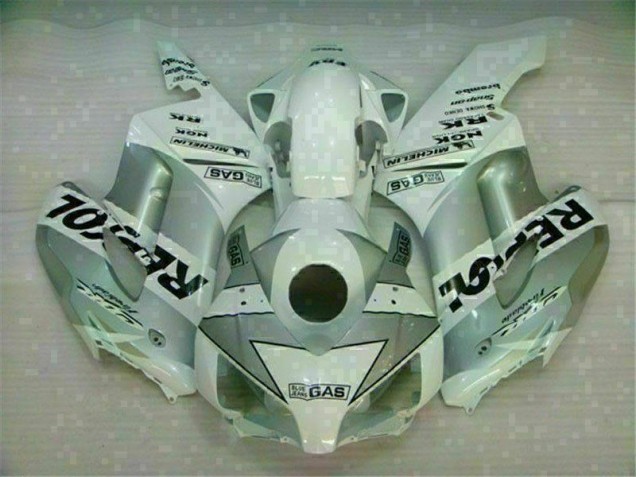 2004-2005 White Silver Repsol Honda CBR1000RR Motorcyle Fairings UK