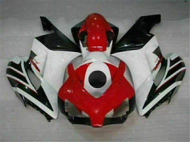 2004-2005 Red White Honda CBR1000RR Bike Fairing Kit UK