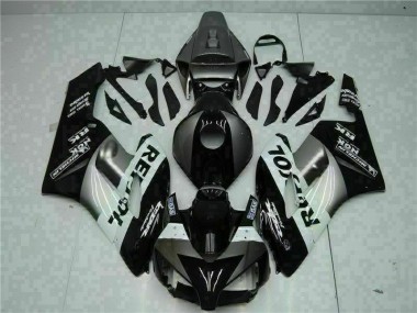 2004-2005 Grey Black Repsol Honda CBR1000RR Motorcycle Fairings Kits UK