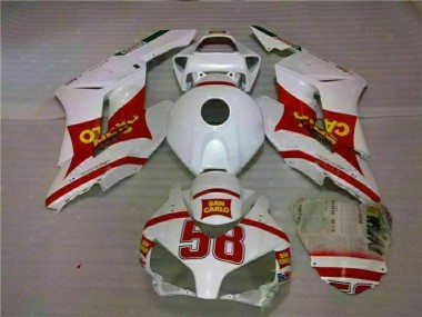 2004-2005 White Red Honda CBR1000RR Motorcycle Fairings UK