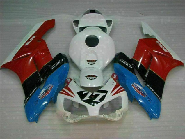 2004-2005 White Red 77 Honda CBR1000RR Motorcycle Fairing Kits UK 2004-2005 White Red 77 Honda CBR1000RR Motorcycle Fairing Kits UK