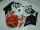 2004-2005 Red White Honda CBR1000RR Motorcycle Fairings Kits UK