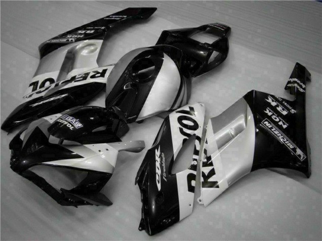 2004-2005 Black Silver Repsol Honda CBR1000RR Motorcycle Fairings Kit UK