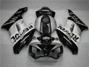 2004-2005 Black Silver Repsol Honda CBR1000RR Motorcycle Fairings Kit UK
