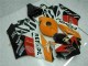 2004-2005 Orange Black Repsol Honda CBR1000RR Motorbike Fairing UK