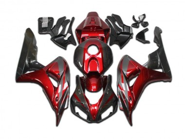 2004-2005 Candy Red Grey Black Honda CBR1000RR Bike Fairings UK