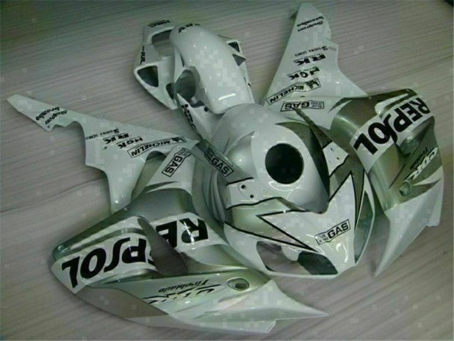 2004-2005 Silver Repsol Honda CBR1000RR Bike Fairings & Plastics UK 2004-2005 Silver Repsol Honda CBR1000RR Bike Fairings & Plastics UK