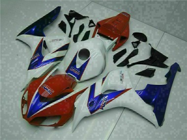 2004-2005 Red White Honda CBR1000RR Replacement Motorcycle Fairings UK