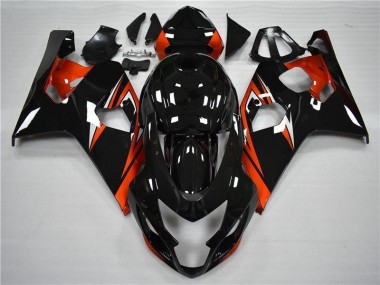 2004-2005 Orange Black Suzuki GSXR 600/750 Motor Bike Fairings UK