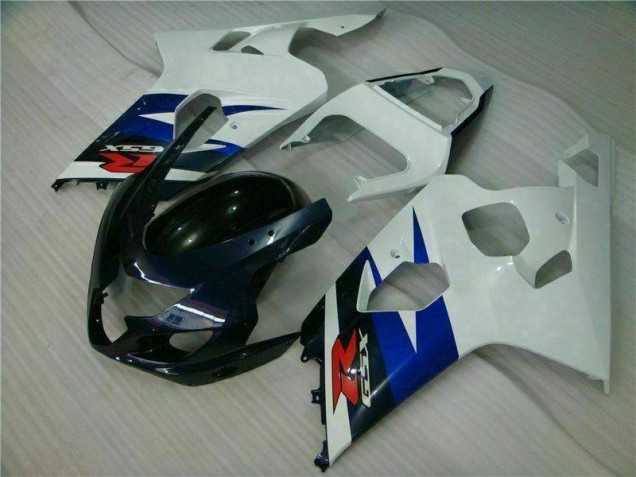 2004-2005 White Black Suzuki GSXR 600/750 Motorcycle Fairing UK