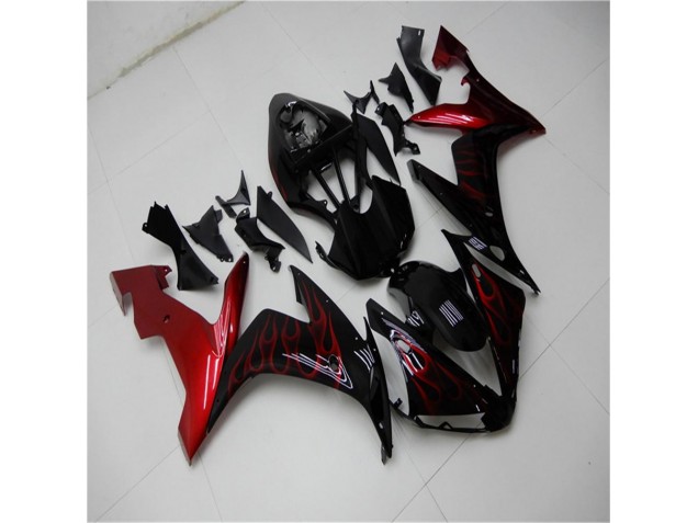 2004-2006 Red Black Yamaha YZF R1 Bike Fairing UK