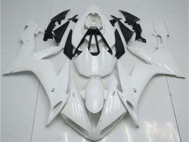 2004-2006 White Yamaha YZF R1 Replacement Motorcycle Fairings UK