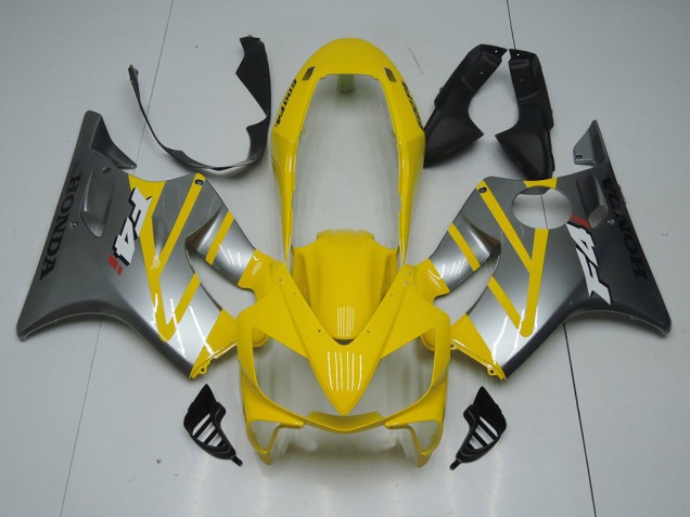 2004-2007 Yellow Grey Honda CBR600 F4i Motorcycle Bodywork UK 2004-2007 Yellow Grey Honda CBR600 F4i Motorcycle Bodywork UK