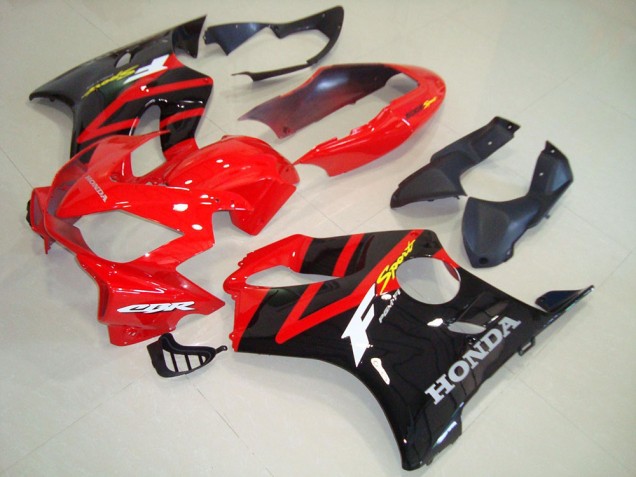 2004-2007 Red Black Red Tail Honda CBR600 F4i Replacement Fairings UK 2004-2007 Red Black Red Tail Honda CBR600 F4i Replacement Fairings UK