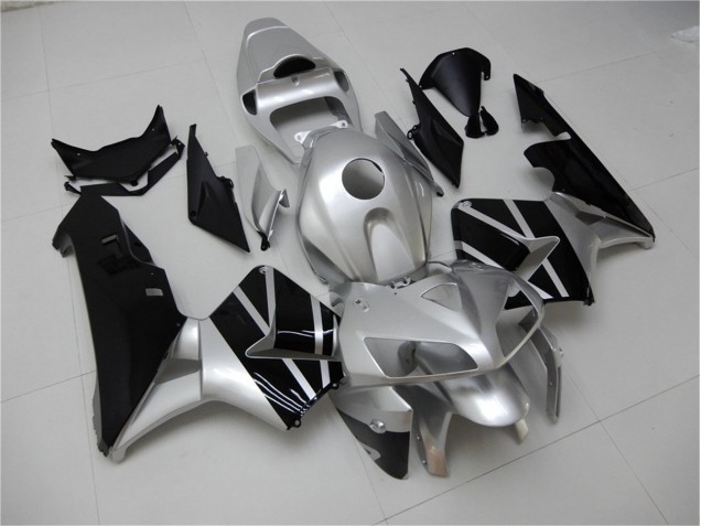 2005-2006 Silver Black Honda CBR600RR Motor Bike Fairings UK 2005-2006 Silver Black Honda CBR600RR Motor Bike Fairings UK