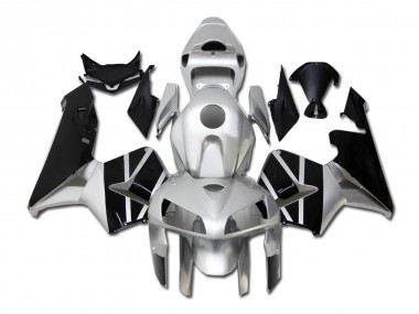 2005-2006 Silver Black Honda CBR600RR Motor Bike Fairings UK