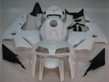 2005-2006 White Honda CBR600RR Bike Fairing Kit UK