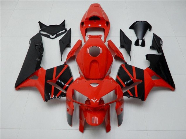 2005-2006 Red Black Honda CBR600RR Motorcycle Fairings Kits UK 2005-2006 Red Black Honda CBR600RR Motorcycle Fairings Kits UK