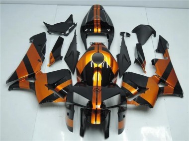 2005-2006 Orange Black Honda CBR600RR Motorcycle Fairing Kits UK