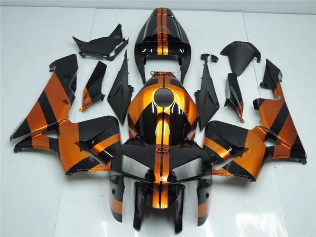 2005-2006 Orange Black Honda CBR600RR Motorcycle Fairing Kits UK 2005-2006 Orange Black Honda CBR600RR Motorcycle Fairing Kits UK