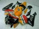 2005-2006 Orange Black Repsol Honda CBR600RR Motorbike Fairing UK